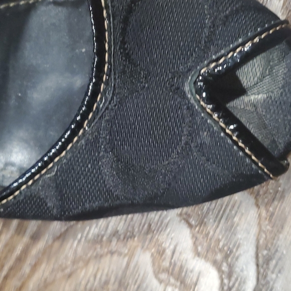 COACH KIMMY logo wedge.    #4848 - Picture 8 of 12